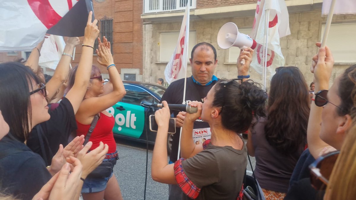 feuso_madrid's tweet photo. Por un convenio justo de #EducacionInfantil @AccionsindUSO @f_ense_uso https://t.co/7kf7cYEACu