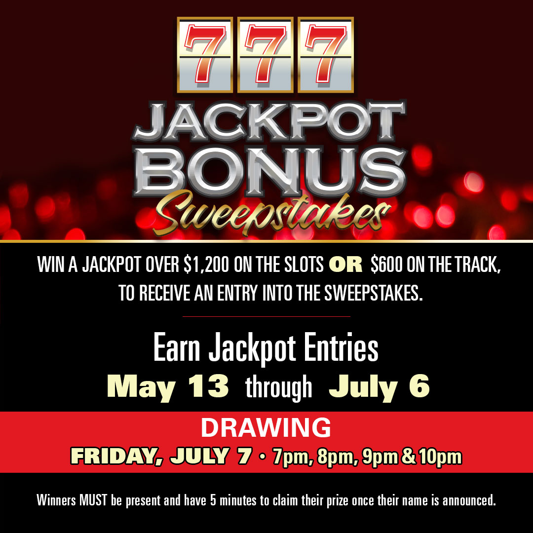 delawarepark's tweet image. Keep earning entries for more rewards on July 7 #jackpotbonus #tablegames #slots