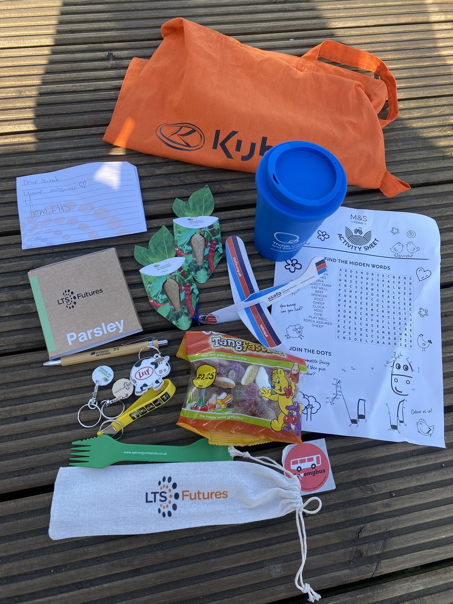 YLSSarahRobbo's tweet photo. Another reason young people are amazing!!! 

A group from @FalkirkHigh were so incredibly kind &amp; came back at the end of the day to the Rural Mental Health stall @ScotlandRHShow with a bag of freebies for me &amp; a lovely note which was the highlight of my day 💕 

#KindnessMatters https://t.co/WBWvSEVMhF