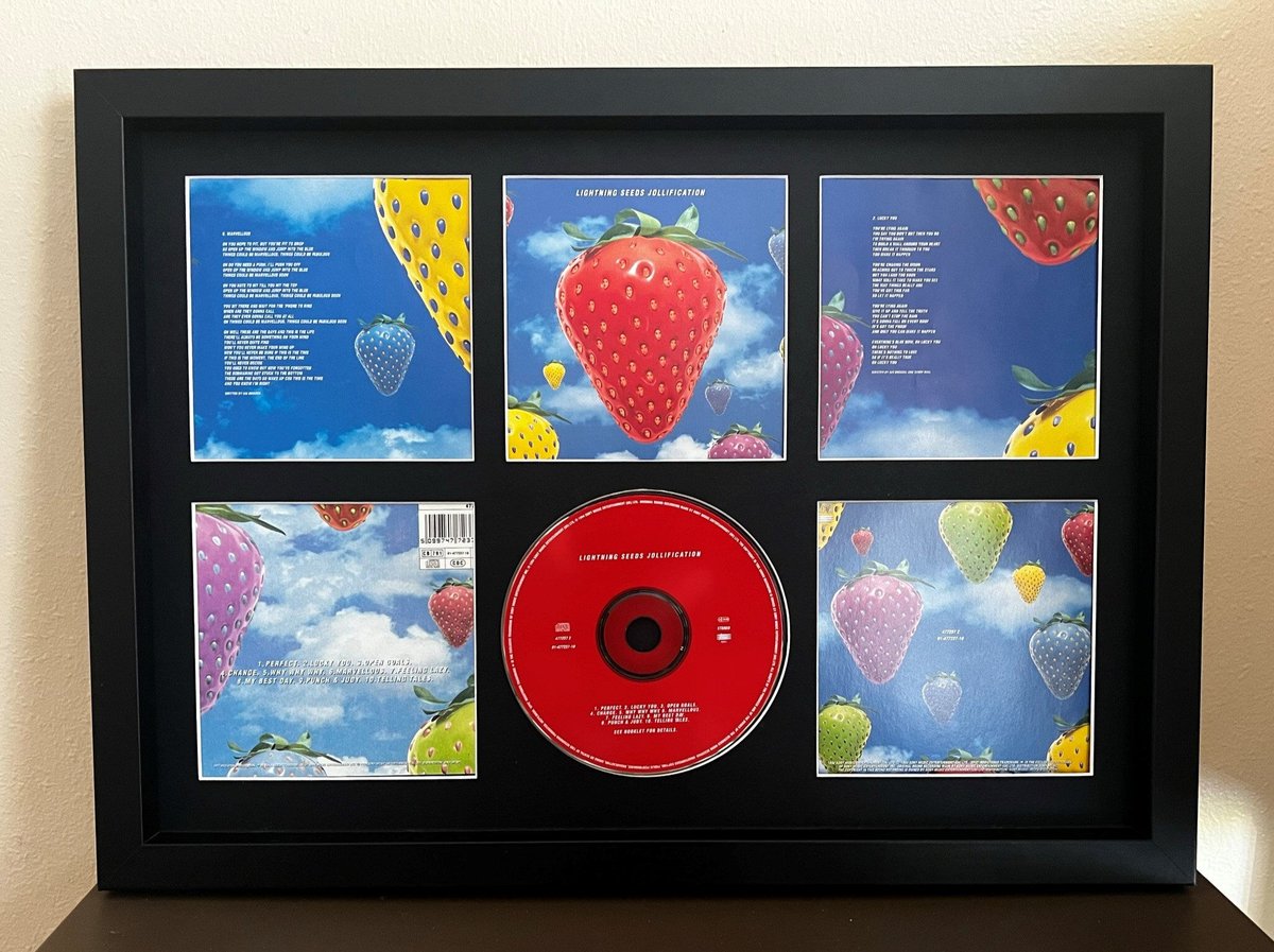 The Lightning Seeds - Jollification  CD Album Wall Display 

Purchase at: 

Etsy false9printstudio.co.uk 
Etsy: f9ps.co.uk

#lightningseeds #ianbroudie #livemusic #thelightningseeds #highestpointfestival #lightning #lightningshow #wearejames #s #britpop #dizzyheights