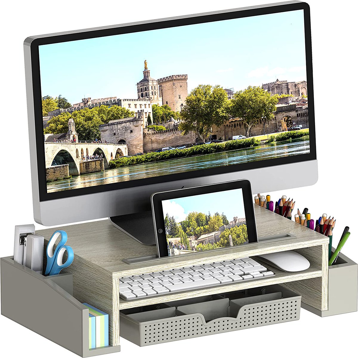 AmazonHack42145's tweet photo. 4.https://t.co/rvDXfSgwGs
Mejora tu ergonomía y organización con el Soporte Elevador de Monitor de Simple Houseware. Diseño ajustable con bandeja organizadora para tu escritorio. ¡Ordena ahora y eleva tu productividad! Envío gratuito disponible. #Ergonomía #Organización https://t.co/q1zFqWqUdP