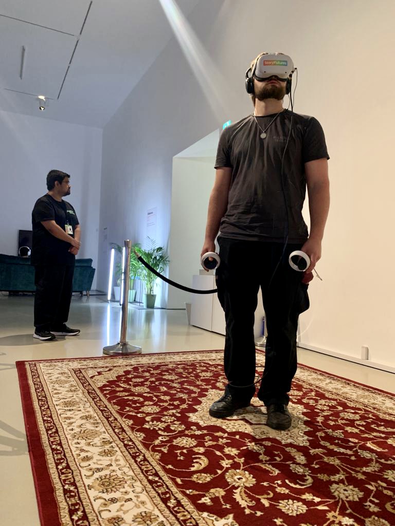 SingerStudiosUK's tweet photo. Sheffield Doc Fest โค๏ธโจ thank you for having us!
#sheffielddocfest #singerstudios #mrsbenz #vrgame #immersivevr @sheffdocfest https://t.co/7oFnlTEhB8