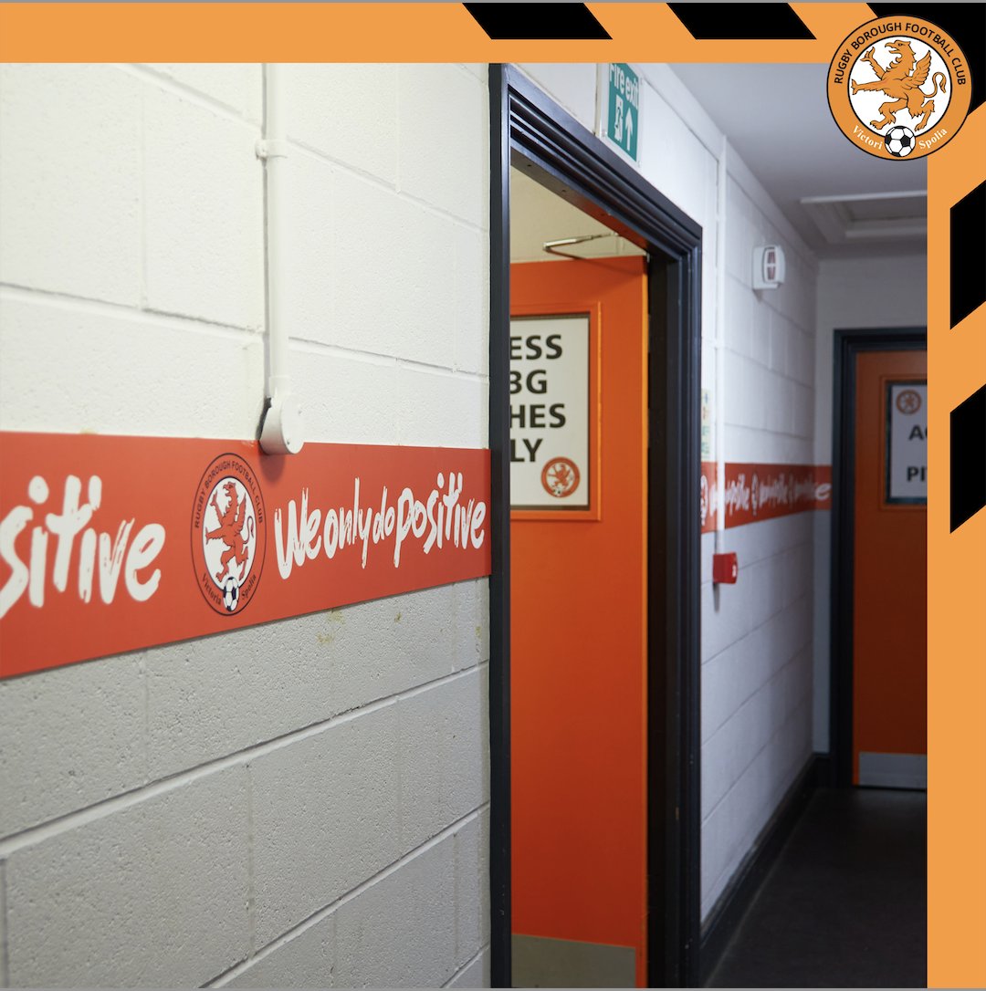 The message is clear, 'We only do positive' 🧡

#RBWFC  #UpTheBorough #WeAreBorough #Rugby #FAWNL