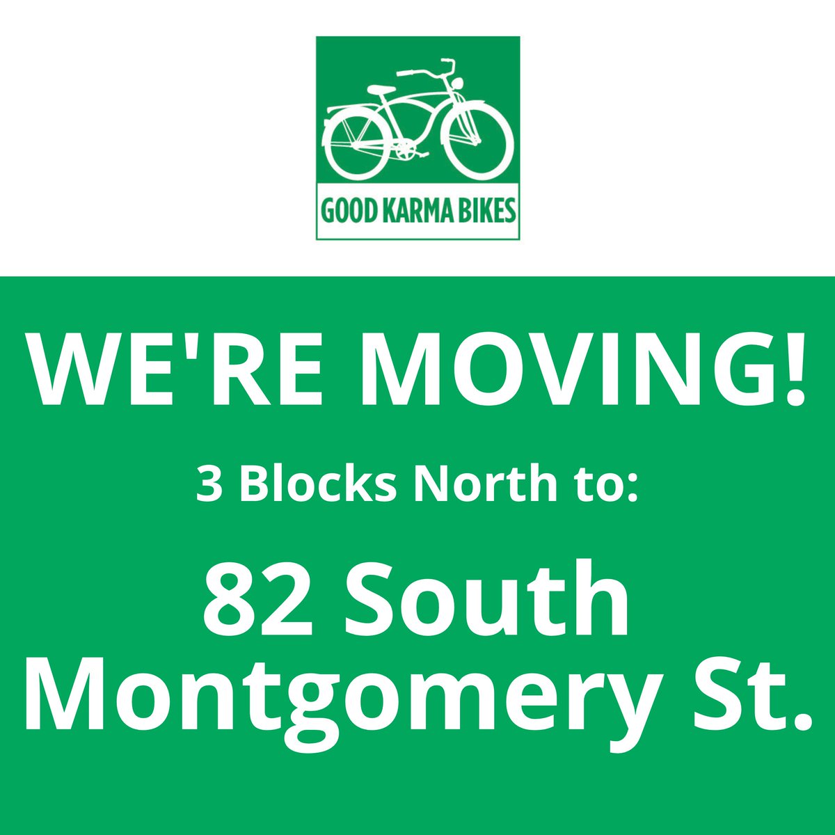 July 19, 2023! Please consider a donation to support our expansion to a larger location! We hope to serve many more people in need.

goodkarmabikes.org/upcoming-event…