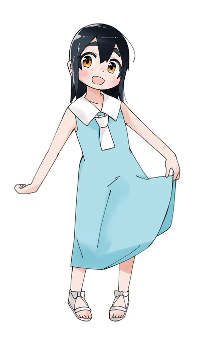 らくがき～(10歳くらいのお姉ちゃんです)