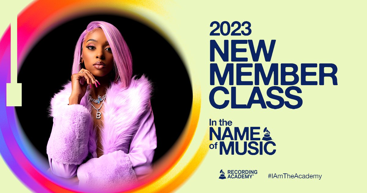 It’s official.. #IAmTheAcademy 🥳 I’m excited to now be one of the voices advocating for music year round and I’m honored to be part of this year’s new @RecordingAcad member class!🙏🏾