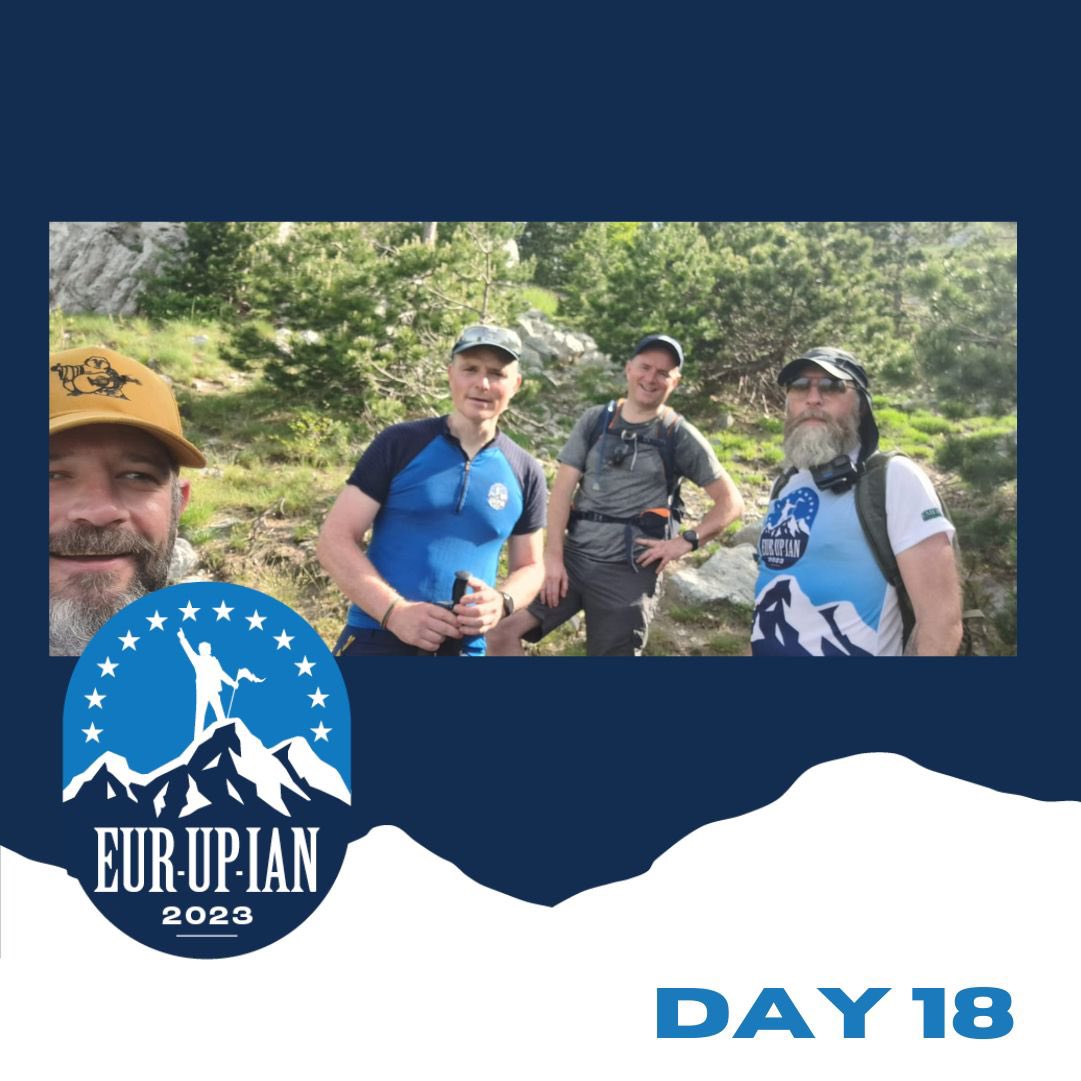 Day 18: Conquering Croatia's Highest Peak, Dinara!

Tough climb up Dinara, with scorching temperatures and four consecutive days of climbing. With Seamus, Billy, and Larry's support, we reached the summit! Ended the day with a refreshing swim under a waterfall.
#EurUpIan #Dinara