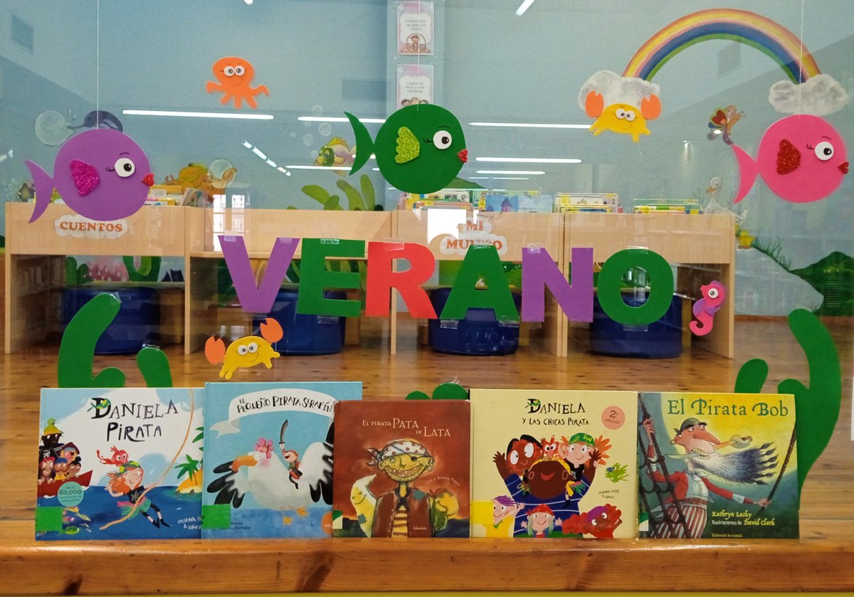 VERANO‼️🌞
Estas vacaciones🥳nada🏊‍♂️por los libros📚de piratas❗️⚔️
Felices lecturas🤩📖

#lecturasrecomendadas
#literaturainfantilyjuvenil
#BibliotecasMunicipales
#LecturaInfinita