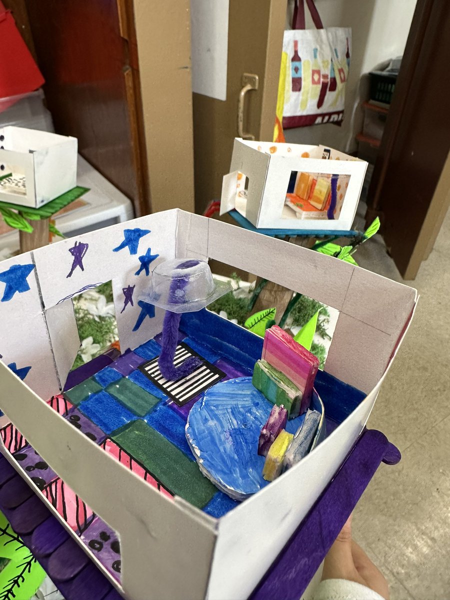 For Maker Month we designed Tiny Houses and Treehouses. Math & STEM! Valentina took it to another level! How cool! @PS97Queens @learningdrive @sepjrnyc @DOEChancellor @CS4AllNYC @27_csa @MrNorment72 @MrA92350777