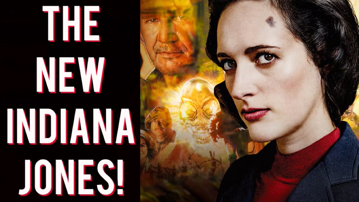 Kathleen Kennedy CONFIRMS Feminist Phoebe Waller-Bridge is the NEW Indiana Jones! Lucasfilm BUSTED!
youtu.be/gNUllm_SMkM