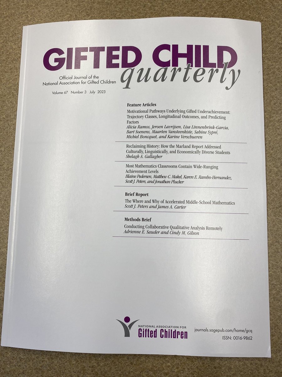 Always nice to get the most recent issue of @GCQjournal Pleased to see that my friend @realscottpeters has two articles in this issue.