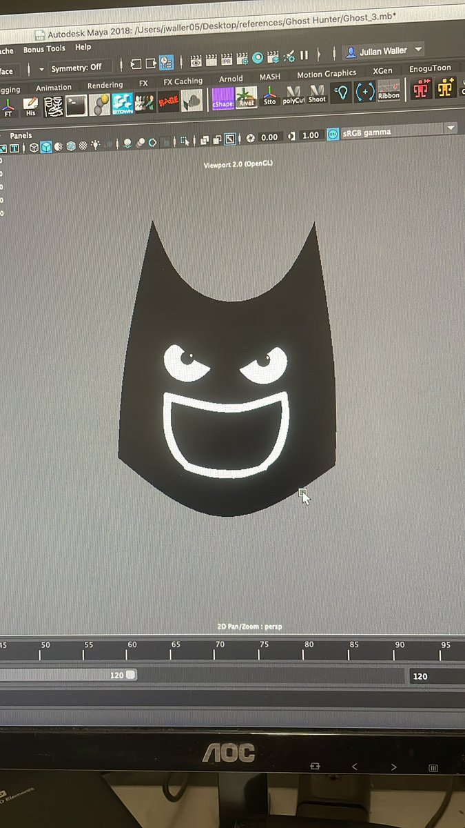 TheHooliganFool's tweet image. New 2D face rig concept #3DArtproblems #jwaller #characterdesign