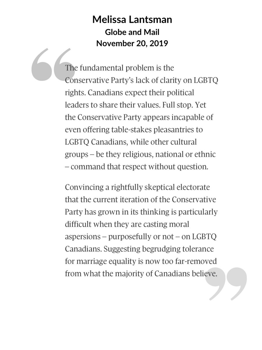 R_Boissonnault's tweet image. #TBT 🧵🧵:  
These words by Ms. Lantsman and Ms. Rempel Garner are as powerful and accurate today as they were when they were first published.