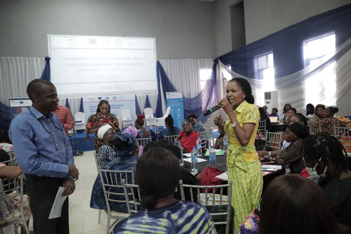 OGSGBIT's tweet photo. Olayinka A. Ezema
BIT Press Office

#womeninTechOgun
#gizwomenempowerment
#digitaltransformationcenter
#europeanunionwomen
#digitalliteracy
#ogsgbit
@OGSGBIT https://t.co/yiajp5dlZ8