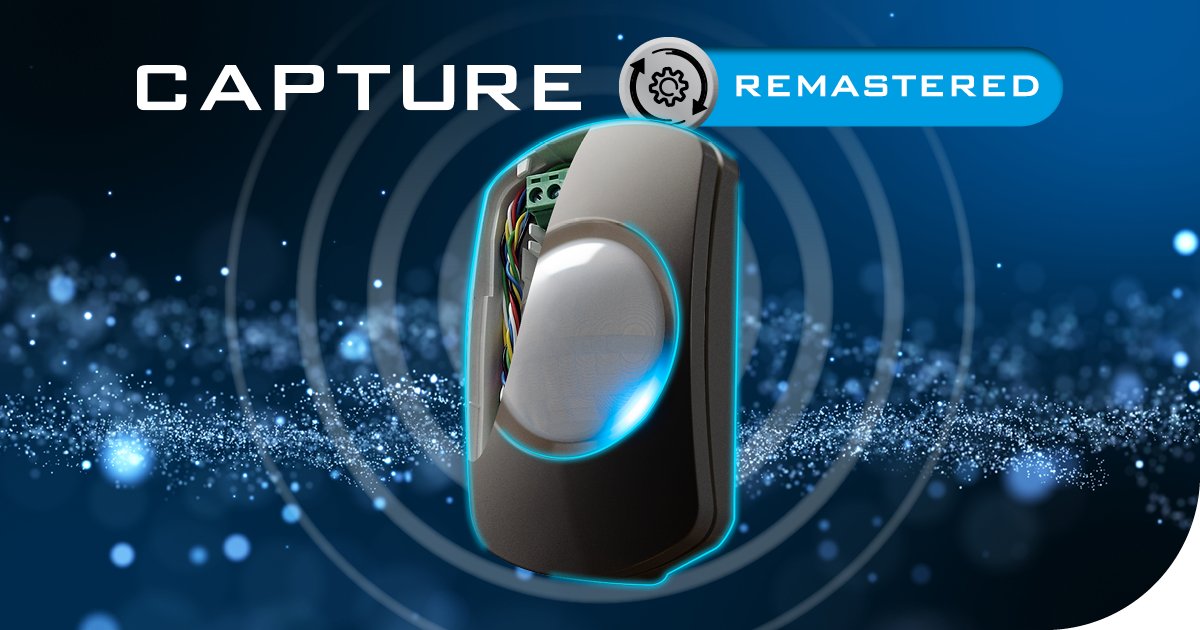 Capture is our highest performing range of motion detectors.

And… we have enhanced the Capture Range even further. Based on your valuable feedback and our unwavering pursuit of excellence, Capture has been reimagined and remastered.

bit.ly/3paTOen