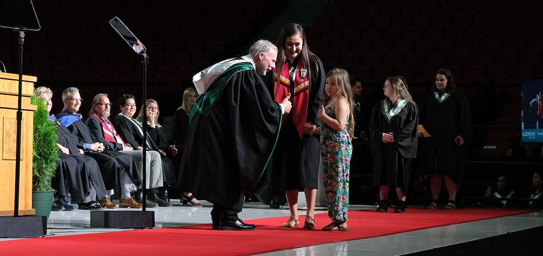 About to go on stage for one last ceremony of our Spring 2023 Convocation for the Ottawa campus ⁦@AlgonquinColleg⁩ . It has been an absolutely terrific week of celebration of our graduates and their success. We’re all so proud!!🎓🎉 #Algonquin2023