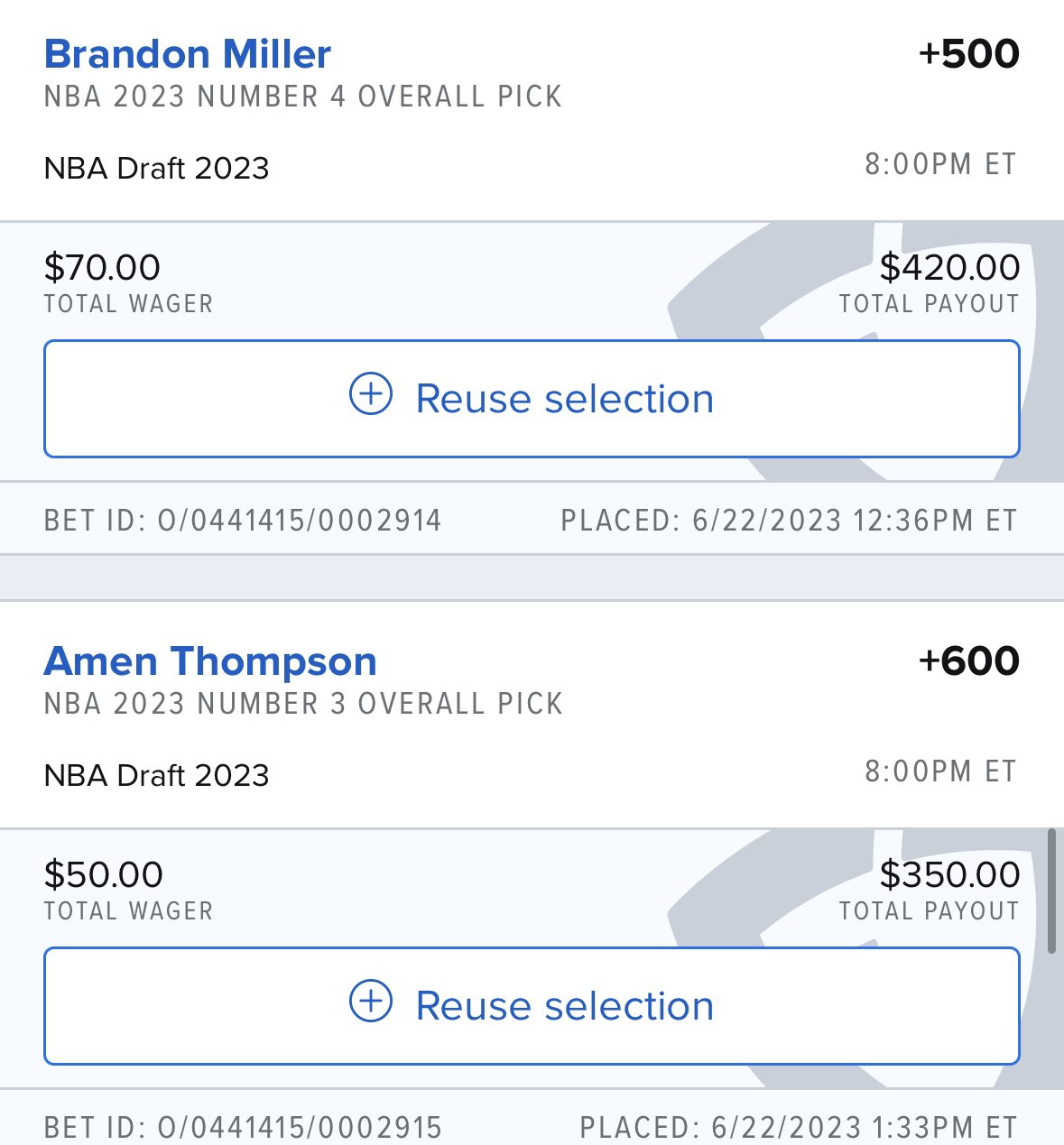 Greg Ehrenberg on Twitter "A couple of draft bets I like for tonight I