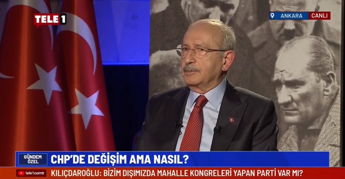 Kılıçdaroğlu: Ben 'Genel başkanlığa adayım' demem. Aday gösterilirsem ayrı bir şey, delegelerin iradesine ipotek koyamam

diken.com.tr/kilicdaroglu-m…