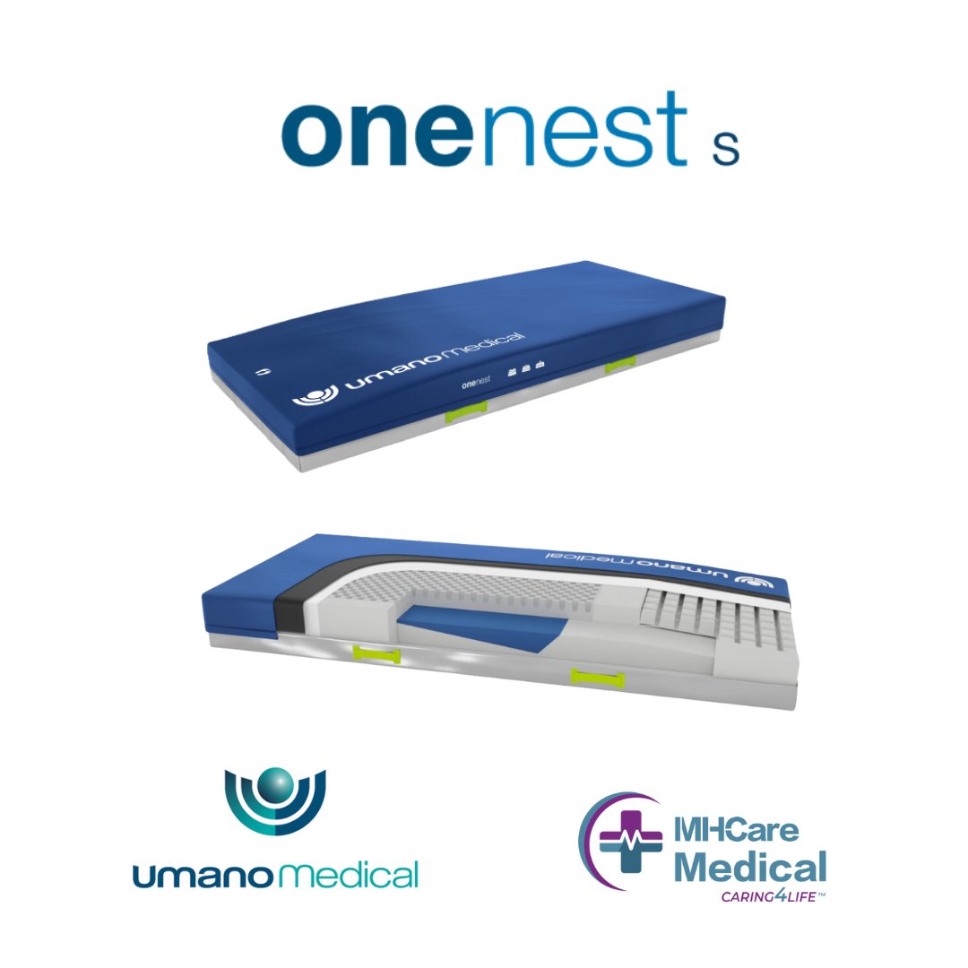 The oneNEST S offers superior comfort, deep immersion, and envelopment to help improve patient care!  Email UmanoMedical@mhcaremedical.com for details! 

#mhcaremedical #yeg #edmonton #medical #carehomes #hospitals #umanomedical #medicalbeds #hospitalbeds