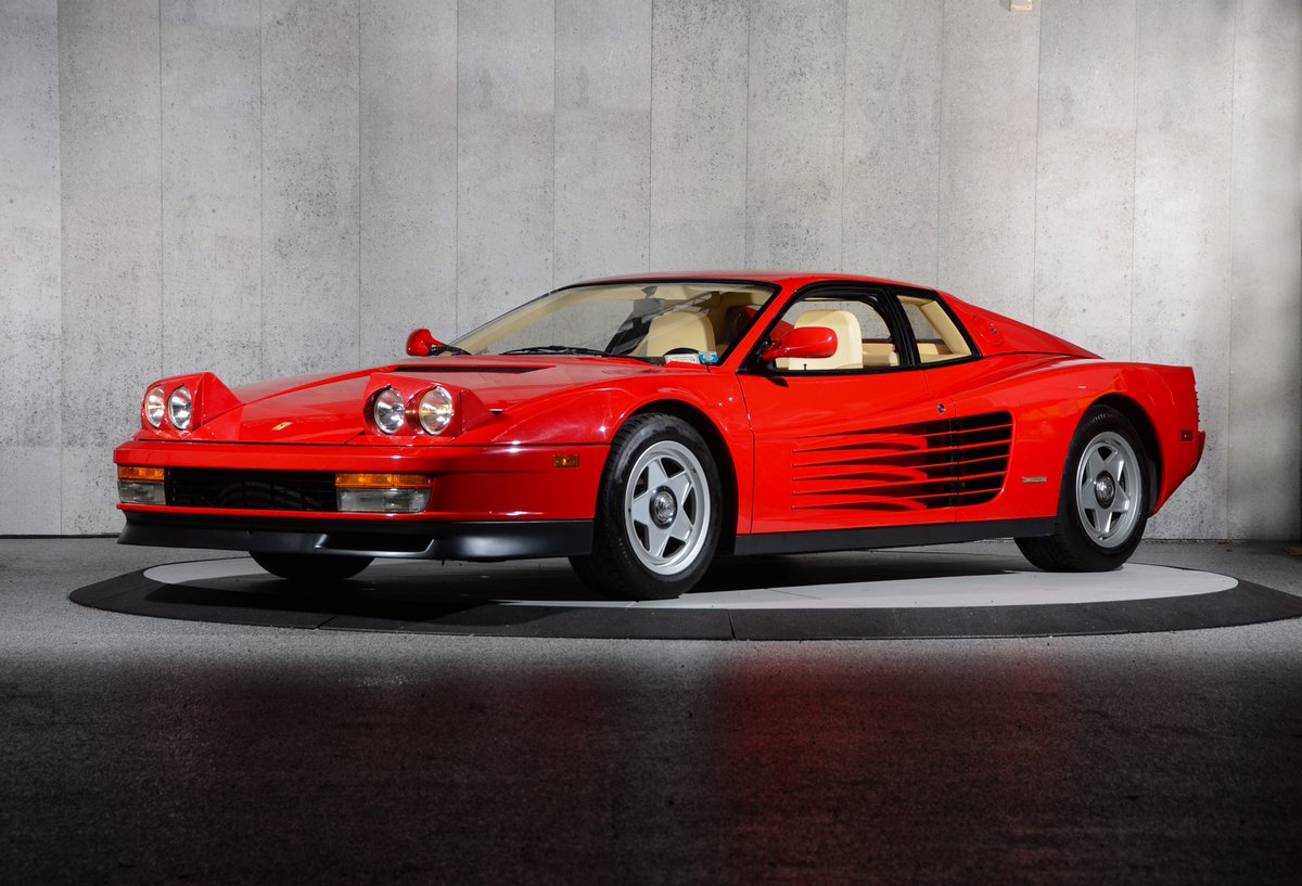ExoticCarList's tweet photo. 1988 Ferrari Testarossa https://t.co/zSUHJgYB9R