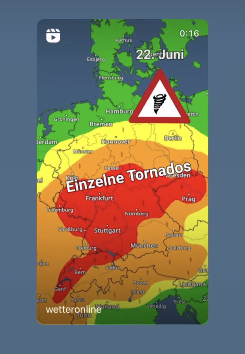 Almanya boku yedi büyük tornado geliyor