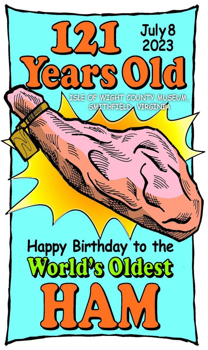 Worldsoldestham's tweet image. Mark your calendars for my upcoming birthday party!
This year, there's karaoke so that you can sing to me.
#birthdayparty