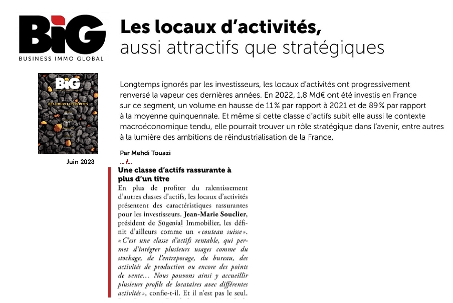 🔴Business Immo Global #BIG <a href="/businessimmo/">Business Immo</a>   : Les #locaux d'#activités, aussi attractifs que stratégiques. <a href="/MehdiTouaziPro/">Mehdi Touazi</a> [EXTRAIT] 🔺<a href="/JmSouclier/">Jean-Marie Souclier</a> - <a href="/SOGENIALIMMO/">SOGENIAL IMMOBILIER</a> les définit d'ailleurs comme un "couteau suisse"...