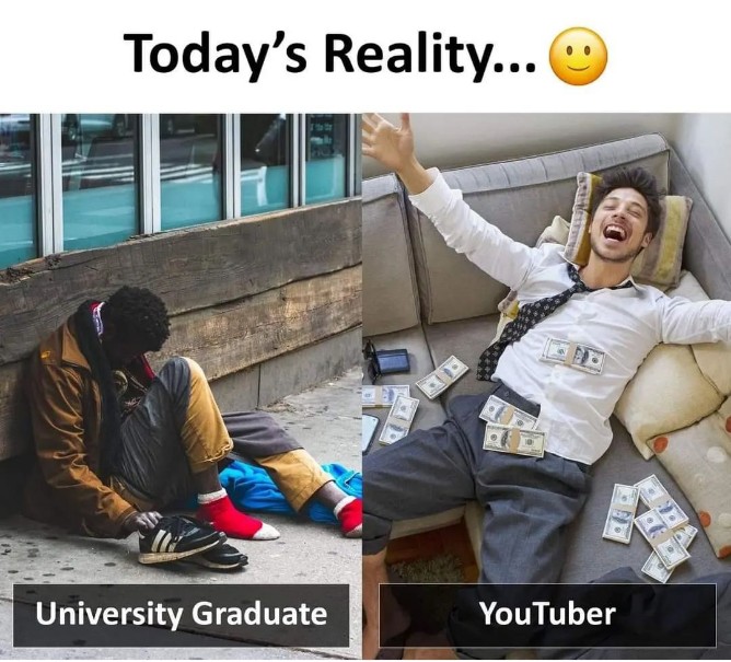 Today's Reality 👇