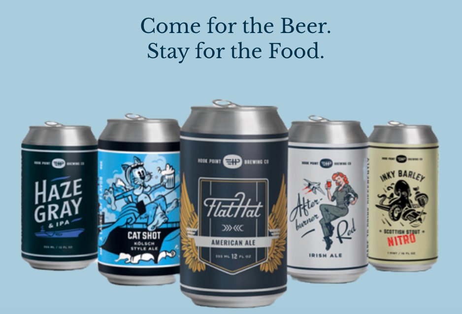 Take friends to The Ready Room on W Brookhaven Cir  for some of the best bites you'll ever try &amp; delicious local craft beers. You can't beat either! The brewery in Collierville is now open FRIDAYS 2-6 &amp; Saturdays 11-4. More hookpointbrewing.com Thanks for supporting! Pls RT