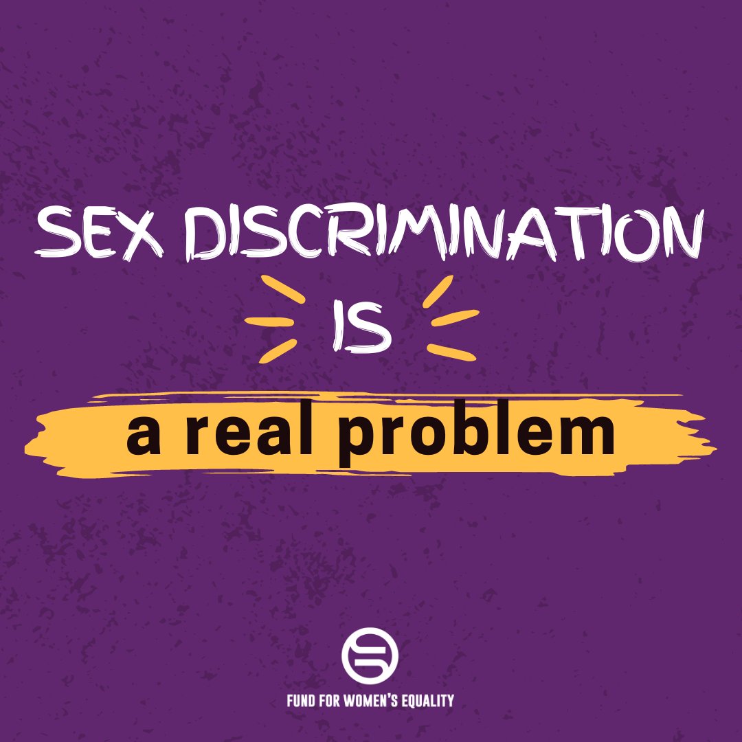 Think sex discrimination doesn't exist anymore? Women are being paid less than men for the same job, being passed over for promotions &amp; are even losing their jobs when they become pregnant. 

That's why we NEED the #ERA in the Constitution for STRONGER protections for ALL.