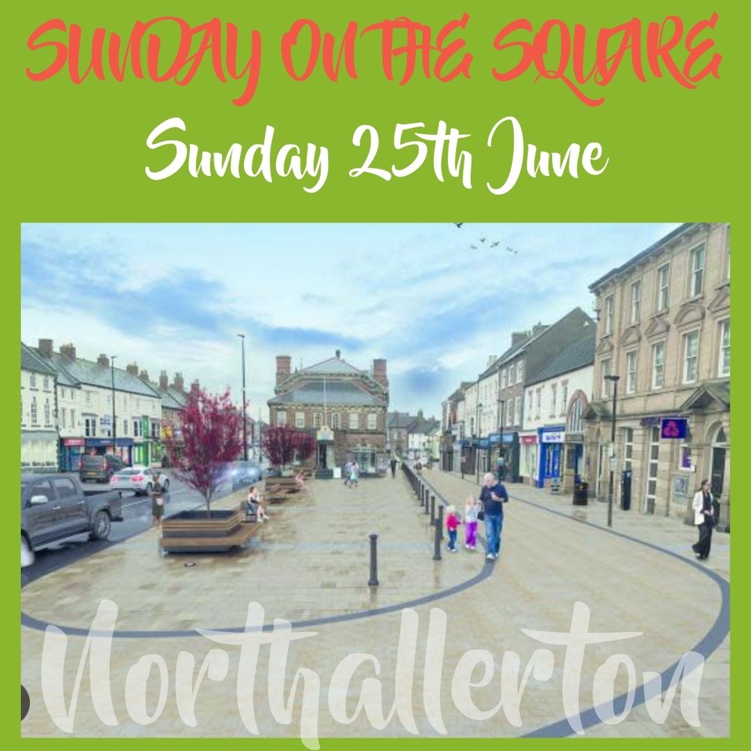 What a weekend for Northallerton, not only is the Homegrown Food Festival back but there is also live music and lots of activities on offer for Sunday on the Square on Northallerton's High Street.  Let's hope we have big crowds!

#Northallerton #DiscoverHambleton