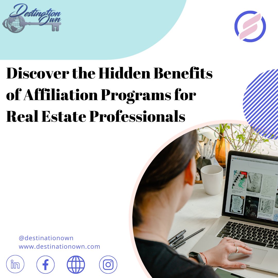 Embrace the power of affiliation programs and transform your real estate journey today! Register now to gain exclusive access. 🚀✨

#RealEstatePros #AffiliationPrograms #HiddenBenefits #CareerBoost #NetworkingOpportunities #SuccessSecrets #UnlockYourPotential #GameChanger