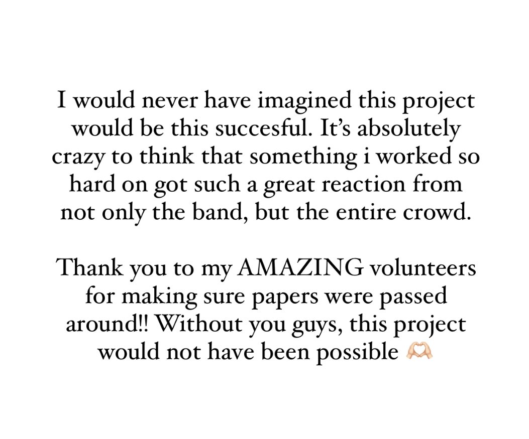 boygenius_TOR's tweet photo. The boygenius fan project in Toronto last night…

#boygeniusToronto https://t.co/aNwMWvat2M