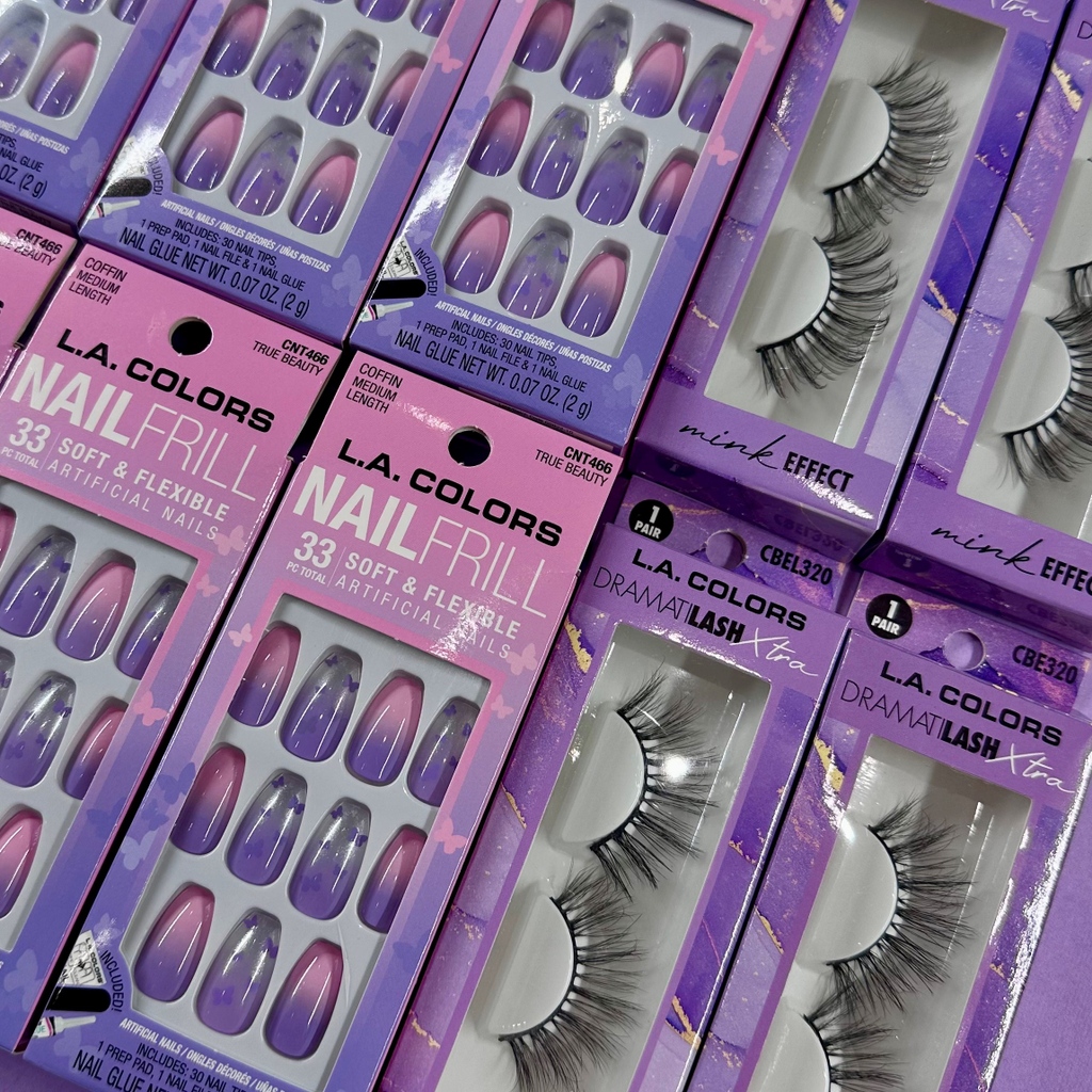 Question of the day 🤔: NAILS or LASHES? 💜

Available at select <a href="/walmart/">Walmart</a> stores.
