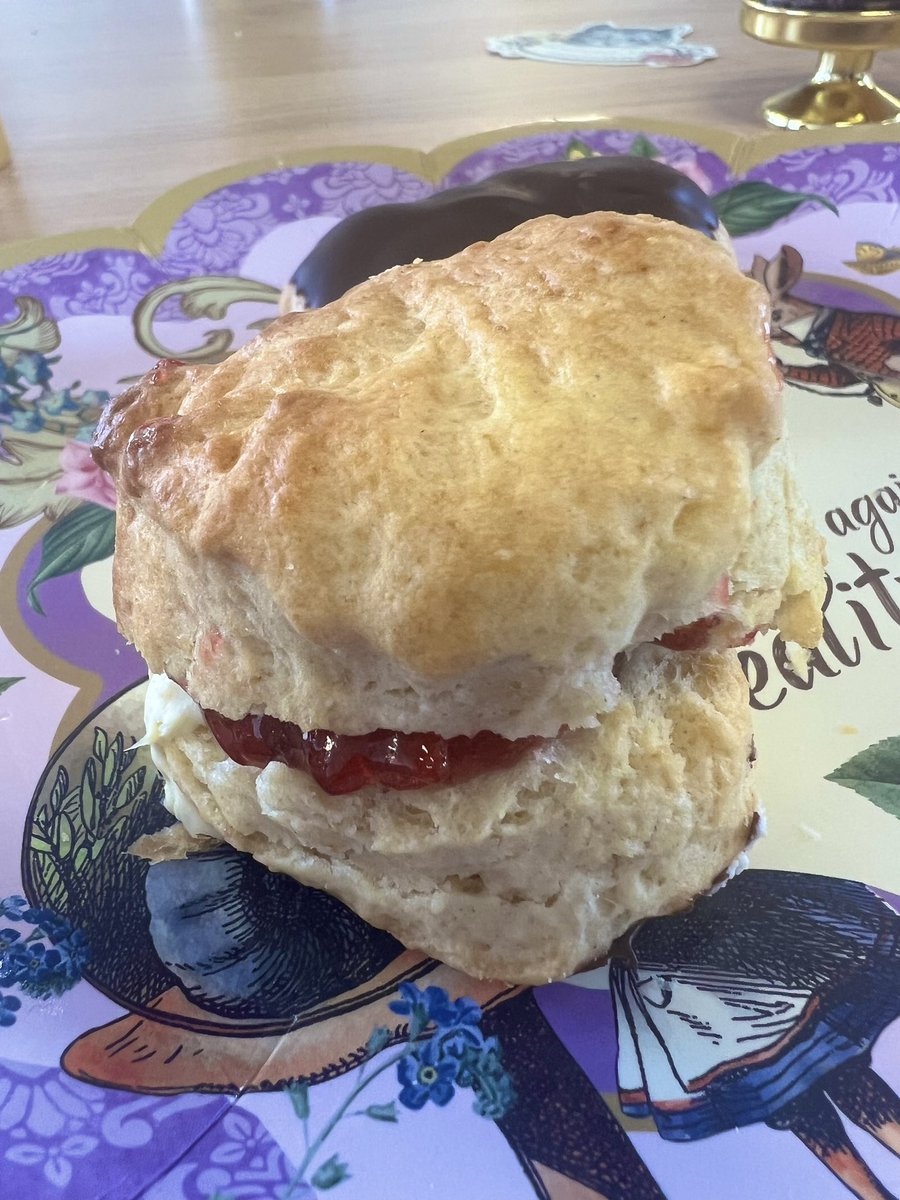 MrsTLeigh's tweet photo. We were treated to an afternoon tea by our fabulous Year 10 Hospitality and Catering students - it was almost like being at the Ritz! Well done to all! 😃 https://t.co/3BsOX7qZMU