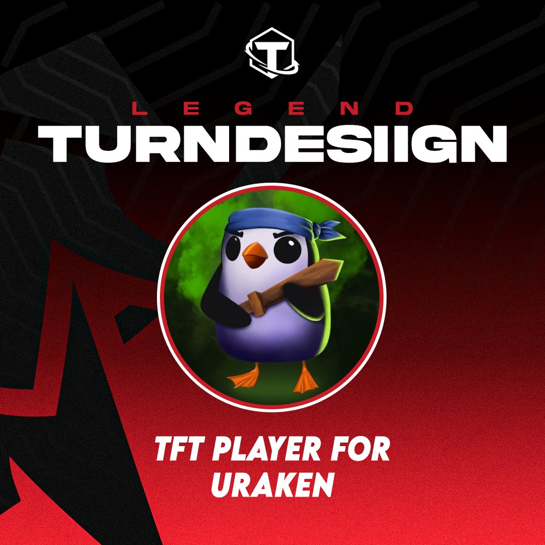 🏮#WELCOME !

Il est l'heure de vous annoncer notre second joueur #TFT !

Bienvenue <a href="/TurnDesiign/">Turn Desiign</a> ! On espère faire de grandes choses avec toi ! 🔥

#WeAreUK 🚩
