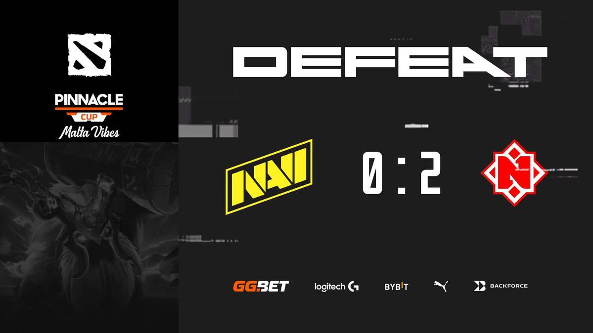 We didn't manage to come back and finished the Pinnacle Cup: Malta Vibes #2 at 5-8 place.
#Dota2 #navination🚀🚀🚀🚀 #dota2heroes #DreamLeague #ESLProTour #TI11  
Original: natusvincere