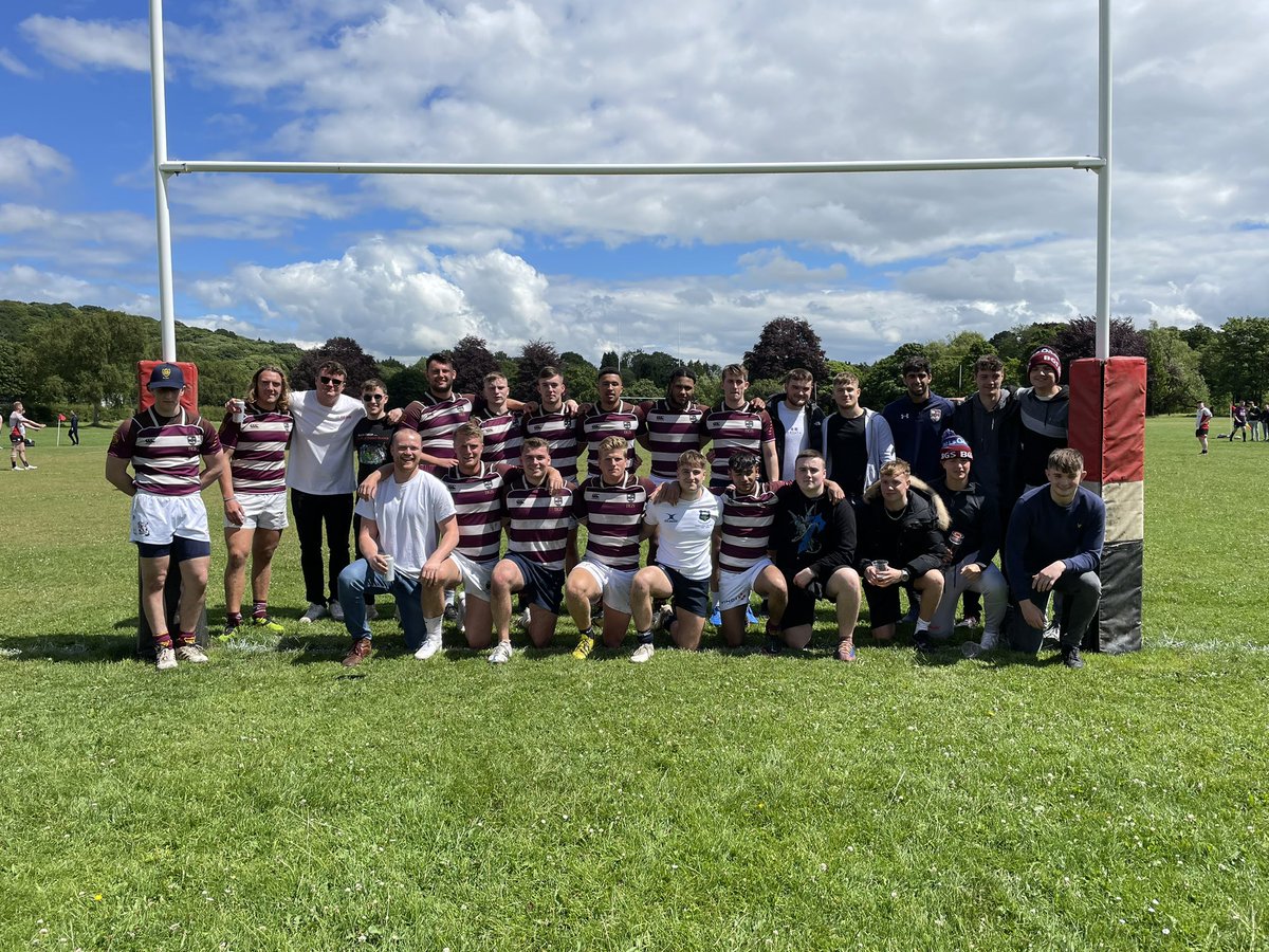 BGSRUFC's tweet photo. Exciting squad building for the annual coming together of the @BGS_OBs at the @Ilkley7sfest on 1st July! Calling all #OldBradfordians #Parents and friends of #BGSRugby to come down support the players and enjoy a superb day! #Reunion #HocAge #Geese #TopLads https://t.co/nYqwDhlzDw