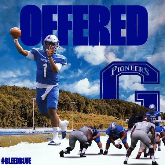 After a great conversation with Coach Cook i’m proud to say I have received my first DII offer from Glenville State!!!! @CoachCookOL @GlenvilleStFB #RiseAsOne #BrownCountyBuilt