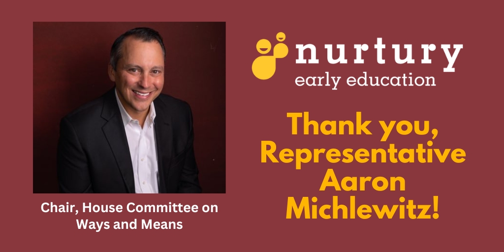 Thank you @RepMichlewitz for your leadership on the Conference Committee reconciling the House and Senate versions of the State budget. Thank you for prioritizing funding for early education & care - this will help children, families, and early educators across the Commonwealth!