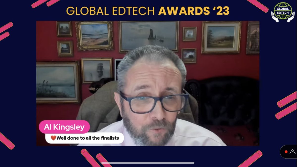 “It’s easy to see all the barriers with technology - and forgetting all the great opportunities” - @AlKingsley_Edu ✨
#GETAs23