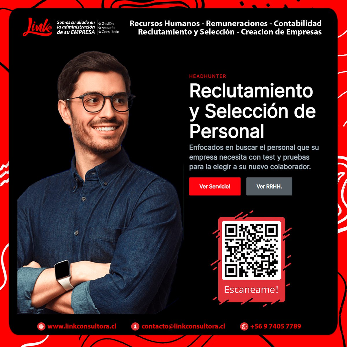 RRHHchile's tweet photo. Todo el proceso de selección de personal para su empresa orientados en sus necesidades
https://t.co/eaLjVrepQp
#linkconsultora
#pyme #emprededores #emprende #asesoria #servicios #pymechile #emprendedoras #emprendimiento #asesores #contabilidad #recursoshumanos
#Chile https://t.co/68AyPT2QVp