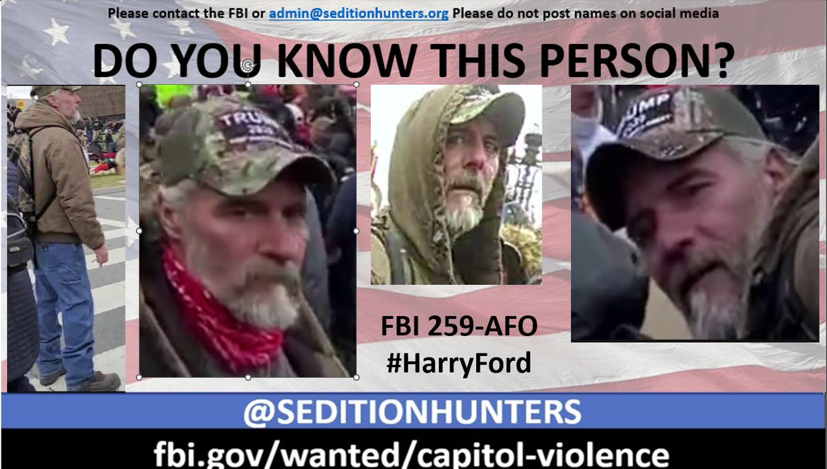 SeditionHunters's tweet photo. Please share across all platforms. Do you Know this man?? Please contact the FBI with 259-AFO https://t.co/CacVxYJIL1 or contact us at admin@seditionhunters.org Please do not post names on social media #HarryFord #TheRealJ6 #Justice4J6 https://t.co/5uB1mxeXkN