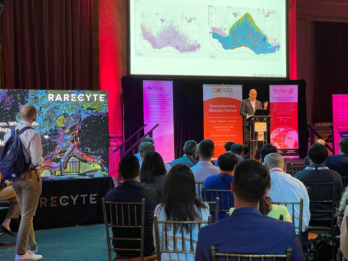 RareCyte's tweet photo. Attending @GlobalEngage’s #DigiPathNY? Discover biomarker quantitation across a broad dynamic range and quality Pharma services at the #RareCyte booth. Schedule a meeting with our team during the congress: https://t.co/a2zY1yOnGR
#spatialbiology #digitalpathology https://t.co/E5RKGNbEL4