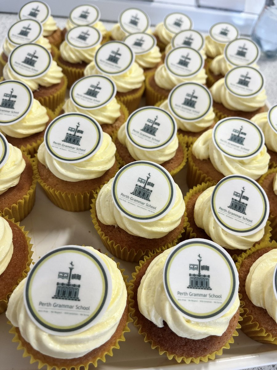Tonight we are celebrating our wonderful and successful young people at Perth Grammar School. 
In HE we have baked many cupcakes, rolled out lots of empire biscuits and chilled some fudge. Enjoy a well deserved treat! 
With #pride • we #respect • with #ambition • we strive!