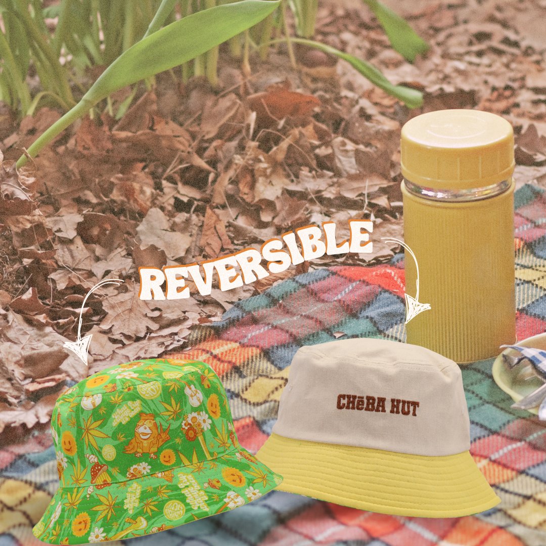 Have you snagged yourself a dope as reversible bucket hat yet?? If not, wyd??

stores.kotisdesign.com/chebahut/heady…