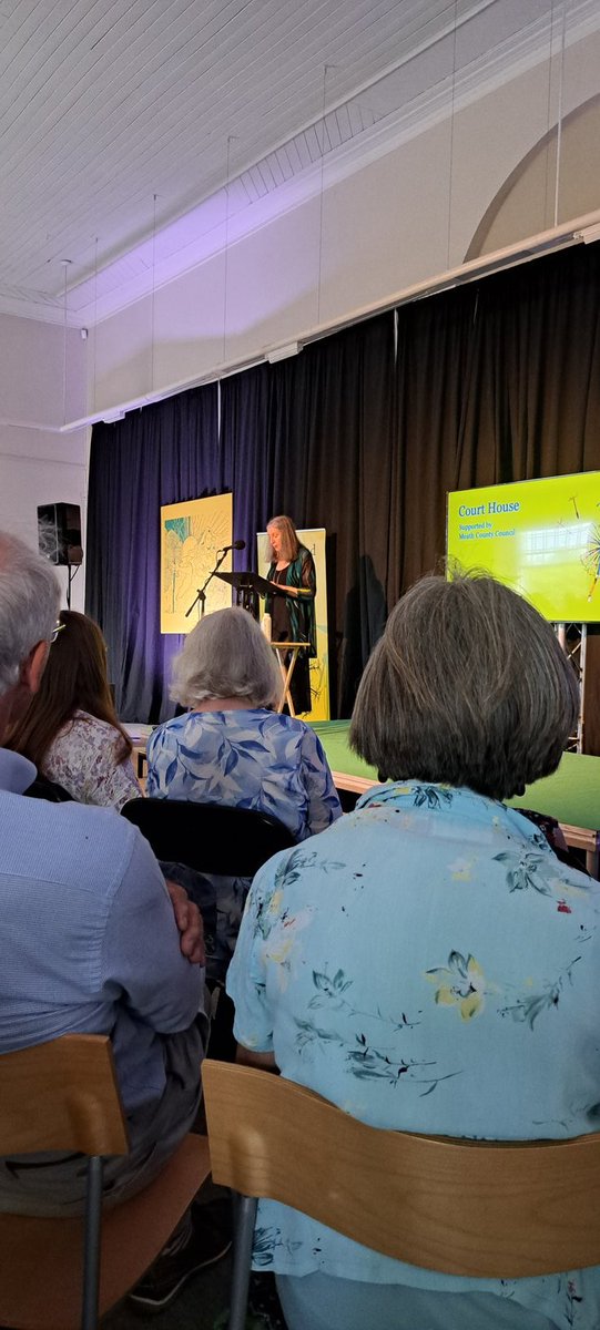 Really enjoying my afternoon at @HinterlandKells listening to @siobhra and #CaitríonaCrowe @MeathLibrary #DecadeofCentenaries