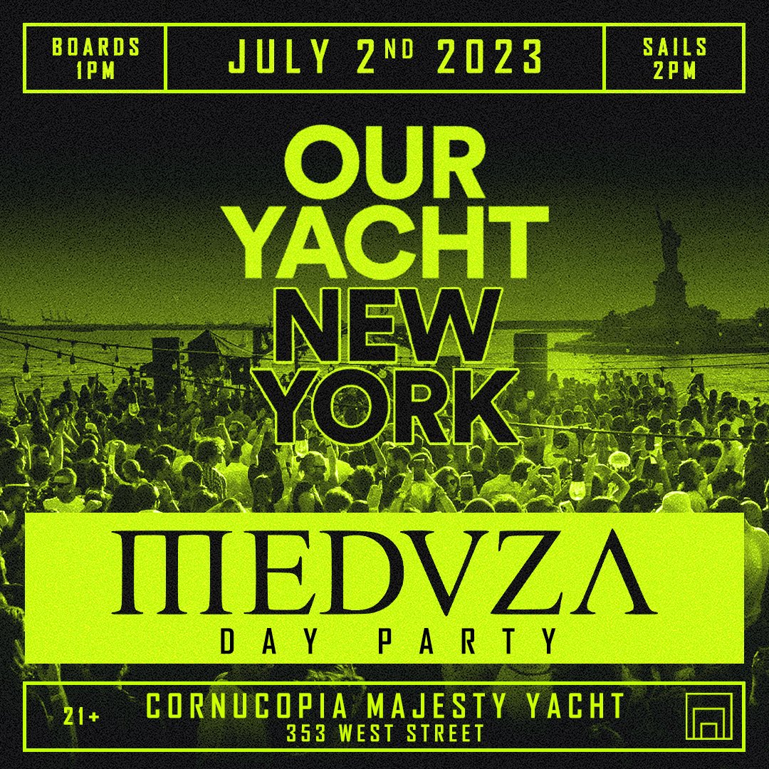 The Brooklyn Mirage on Twitter: "Tickets for the first ever OUR YACHT