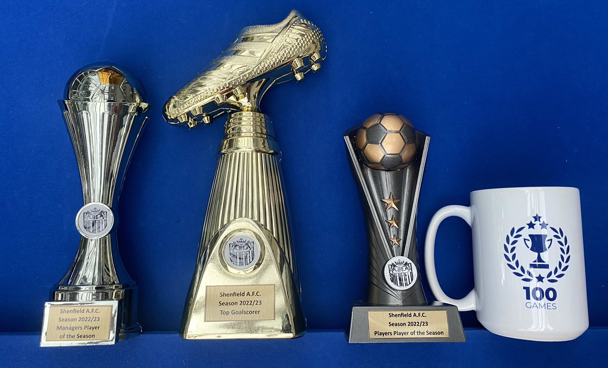 ShenfieldAFC's tweet photo. Which of our players are up for the cups at the presentation evening tomorrow night at The Green Dragon? #managersplayer #playersplayer #appearanceawards https://t.co/YzjPVArcOu