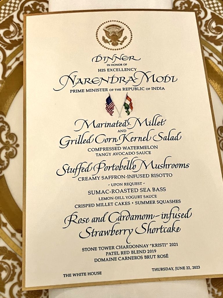 IndiaExplained's tweet photo. Only thing Modi critics and bhakts across the board can agree on is that this menu is terrible. I don't like Modi, but even he does not deserve this. https://t.co/Ul7ARVb9wF